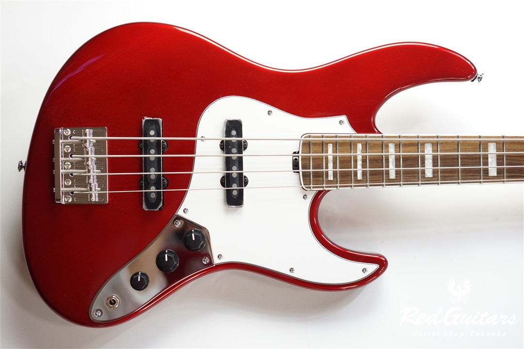 GrassRoots G-AM-55MS/R - Candy Apple Red | Red Guitars